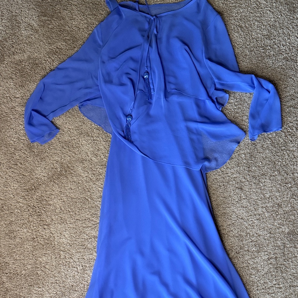 Ursula of Switzerland Blue Dress